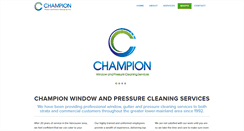 Desktop Screenshot of championwindowcleaning.com